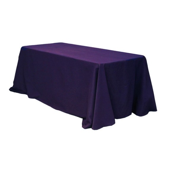 Скатерть прямоугольная фиолетовая "Монти"